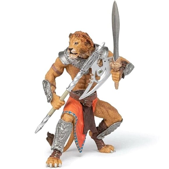 Lion‎ Mutant Figure - Hand Painted & Collectible Fantasy Toy - Picture 1 of 10
